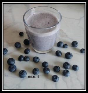 Heidelbeer Hanf Protein Shake 1