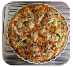 Brokkoli K Rbis Speck Quiche 1