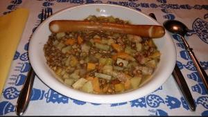 Linsensuppe