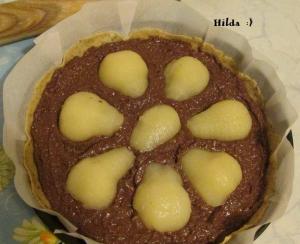 Schoko Birnen Tarte 4