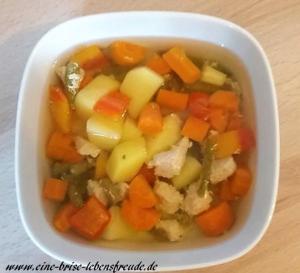 Kartoffel Bohnensuppe