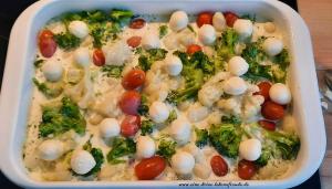 Gnocchi Brokkoli Blumenkohl Auflauf1