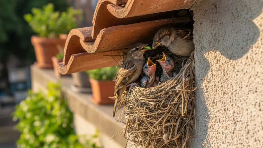 Spatzen in der Stadt: Was ihr Nest bedeutet und warum man sie gern sieht